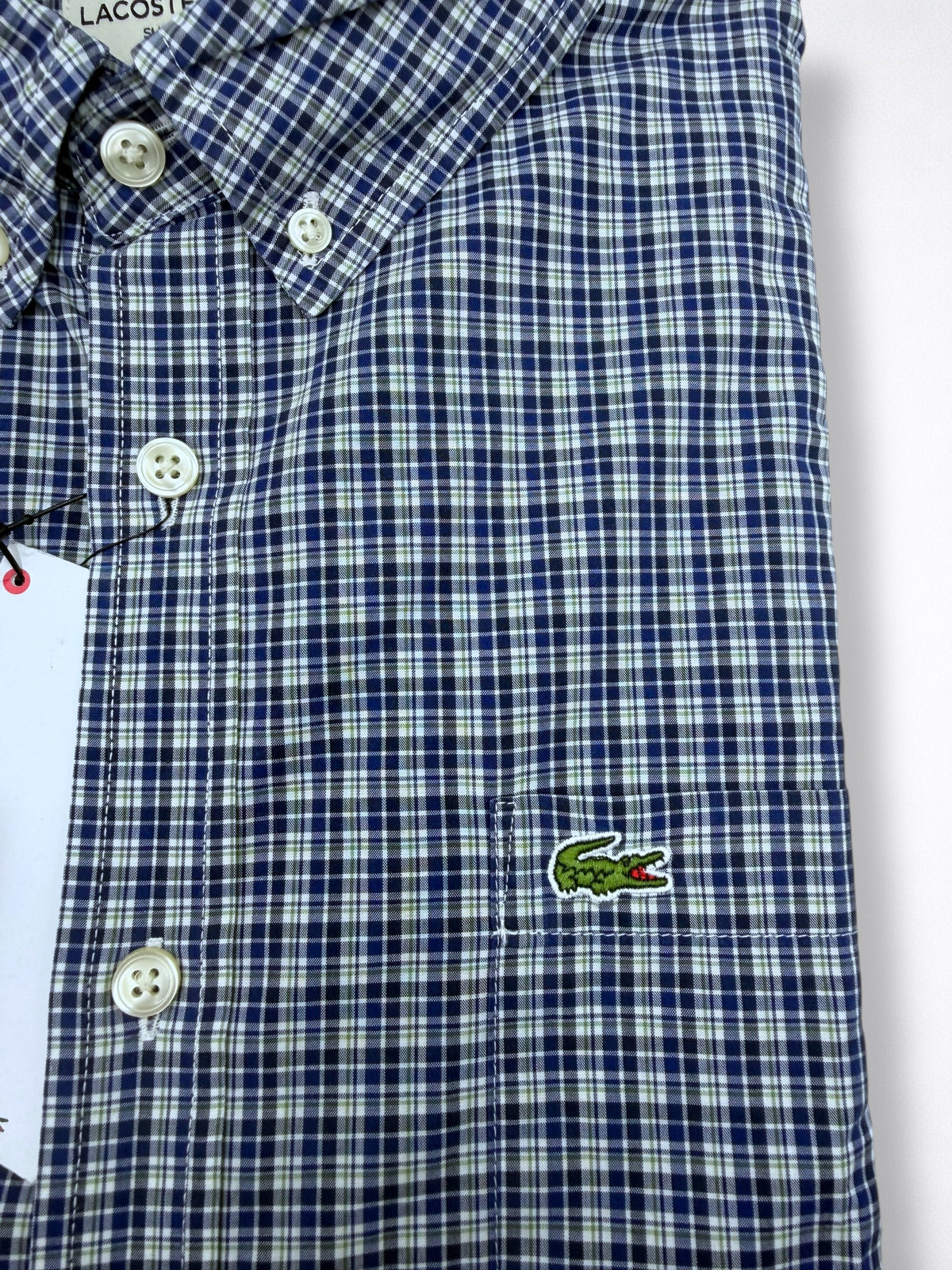 Camisa Lacoste Classic Fit Manga Larga Talla S