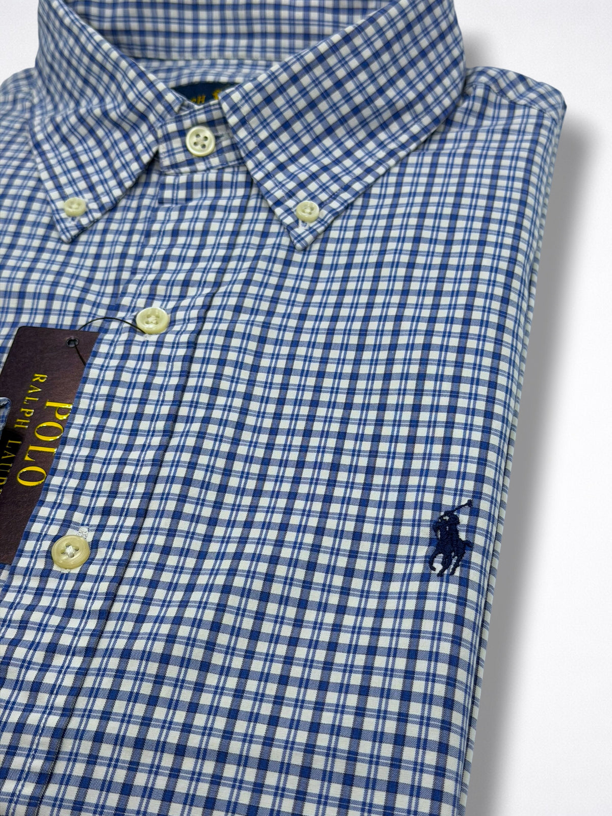 Camisa Polo Ralph Lauren Classic Fit Manga Larga Talla M