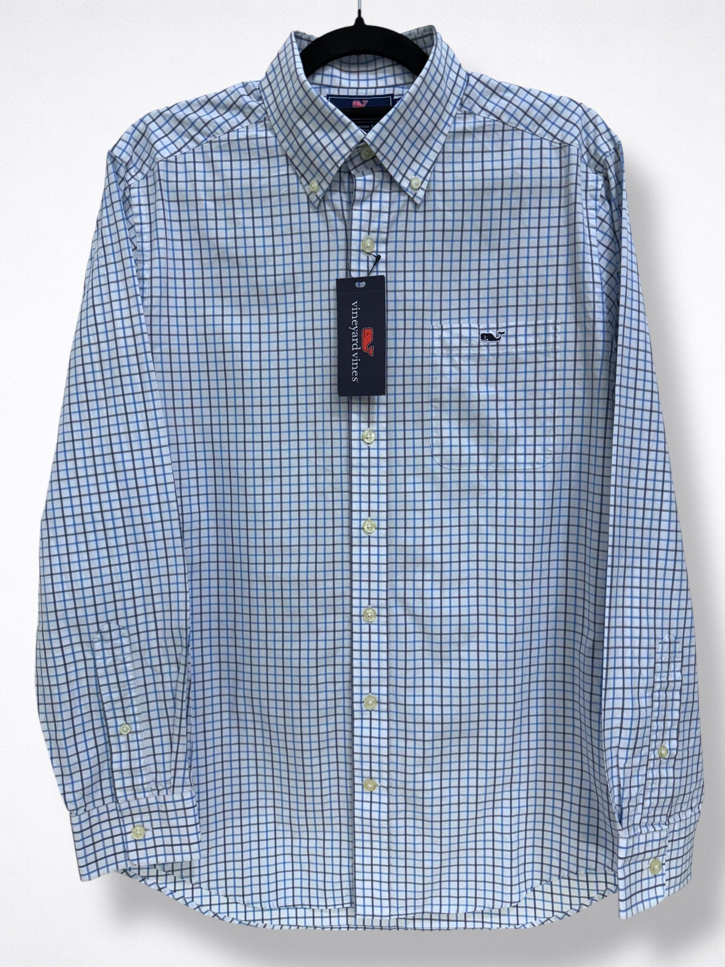 Camisa Vineyard Vines Classic Fit Manga Larga Talla M