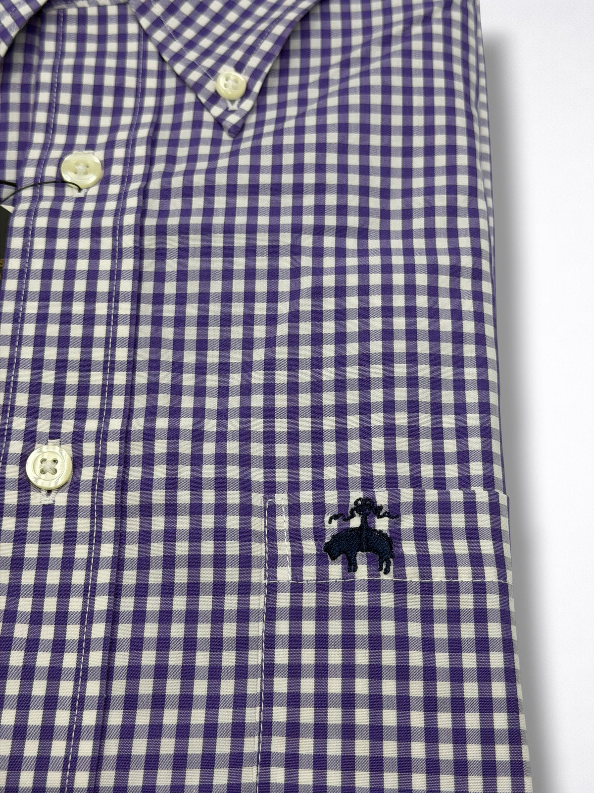 Camisa Brooks Brothers Classic Fit Manga larga Talla XL
