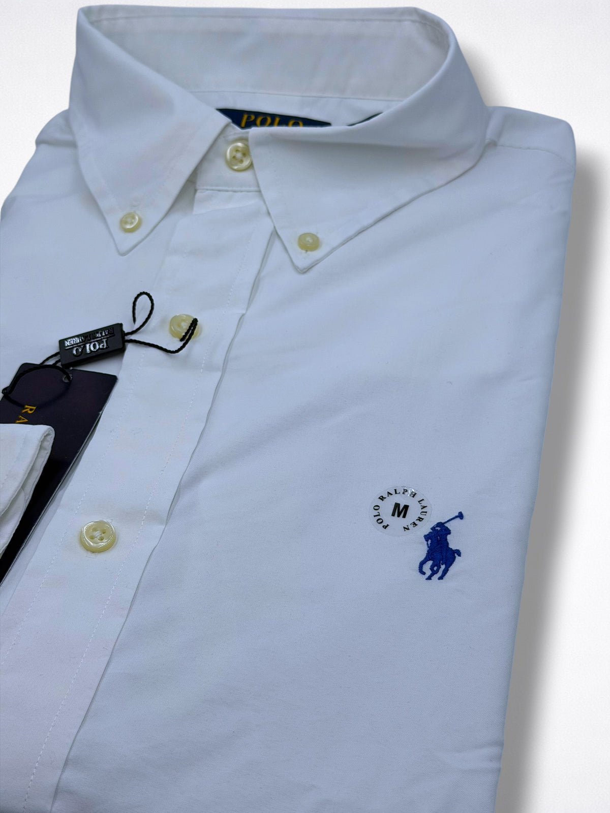 Camisa Polo Ralph Lauren Classic Fit Manga Larga Talla M