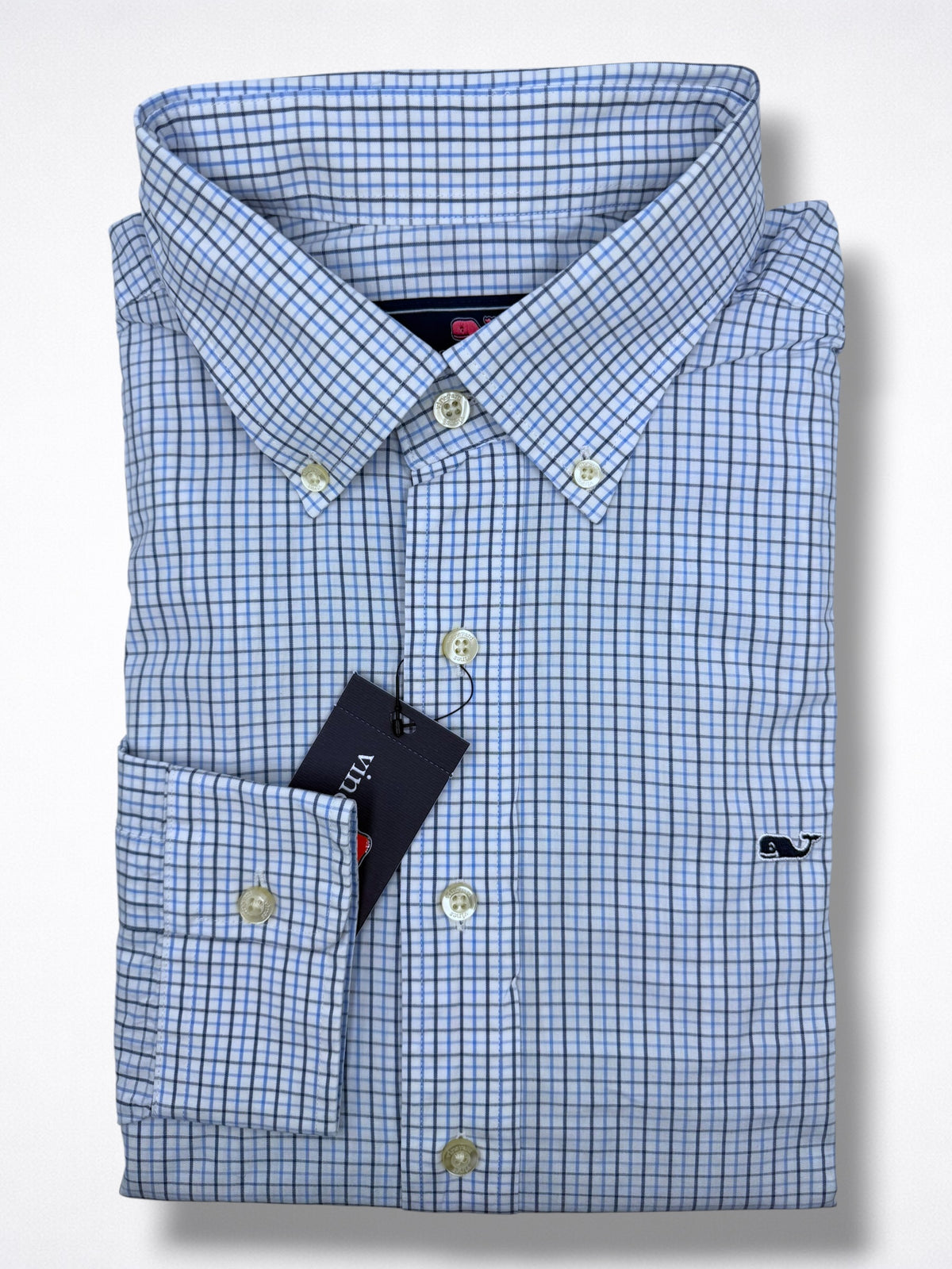 Camisa Vineyard Vines Classic Fit Manga Larga Talla L