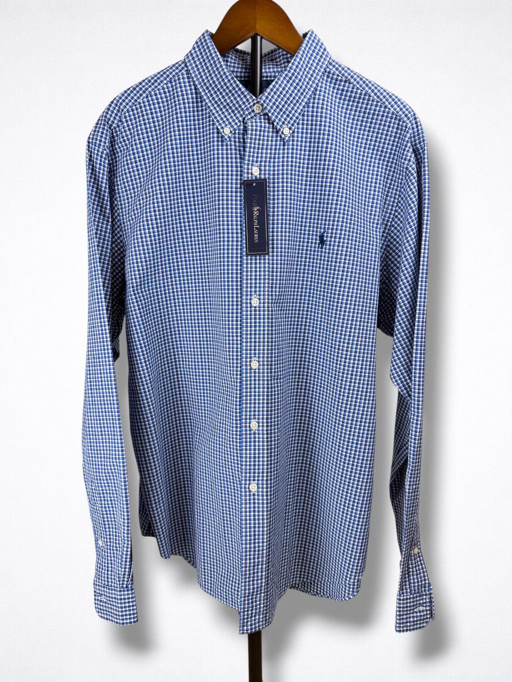 Camisa Polo Ralph Lauren Classic Fit Manga Larga Talla Xl