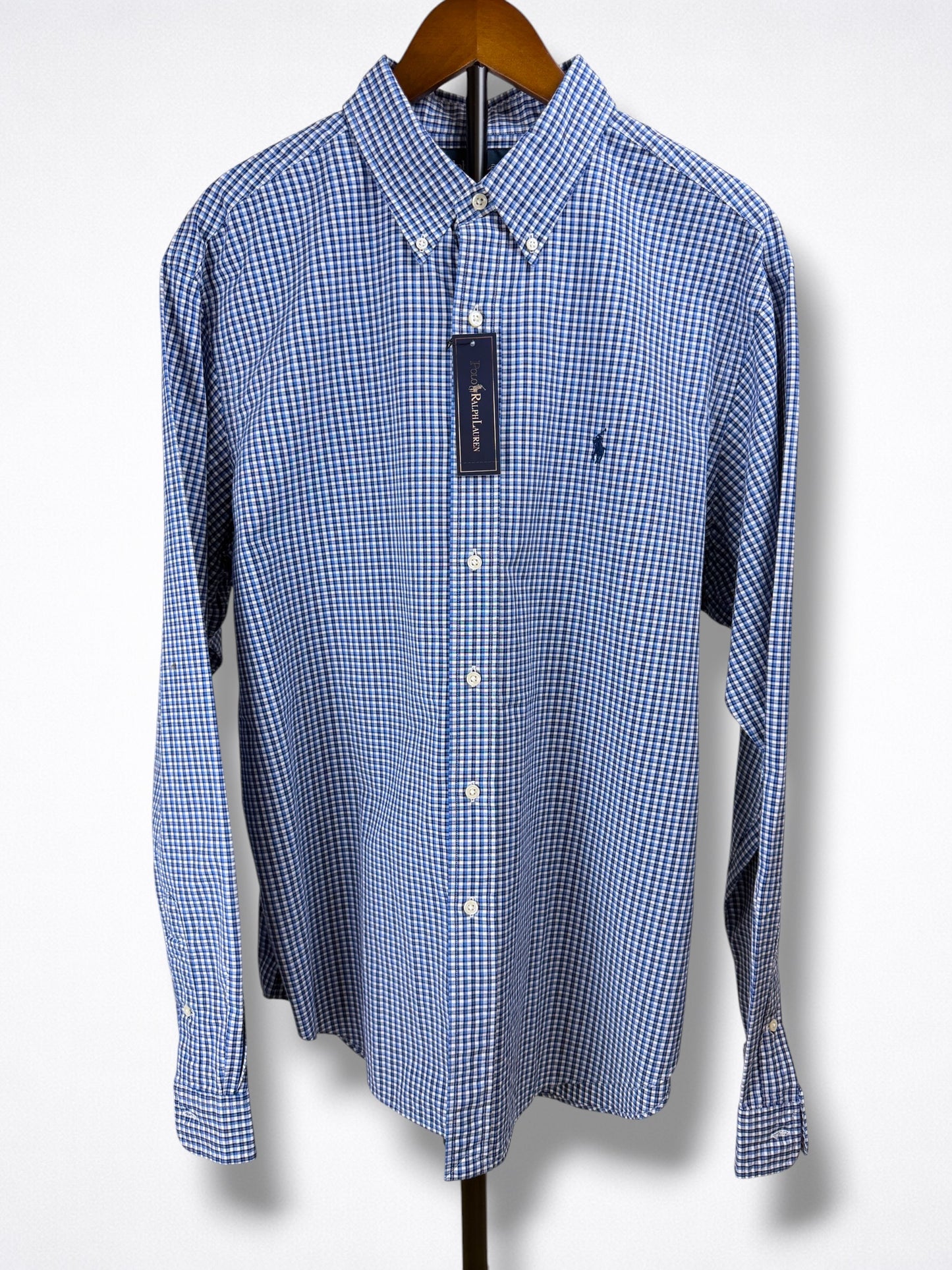Camisa Polo Ralph Lauren Classic Fit Manga Larga Talla Xl