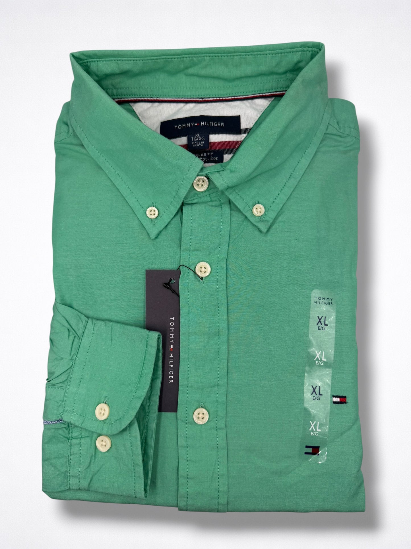 Camisa Tommy Hilfiger Classic Fit Manga Larga Talla XL