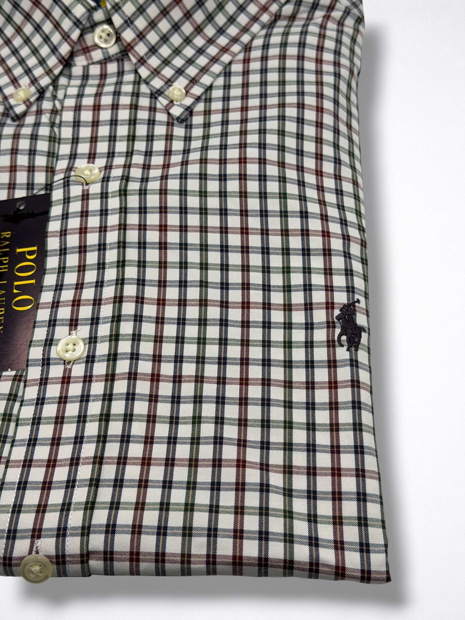 Camisa Polo Ralph Lauren Classic fit manga larga talla M
