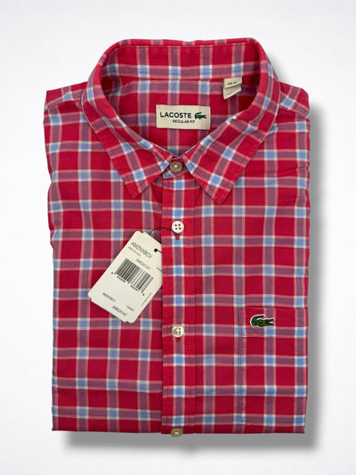 Camisa Lacoste Classic Fit Manga Corta Talla S
