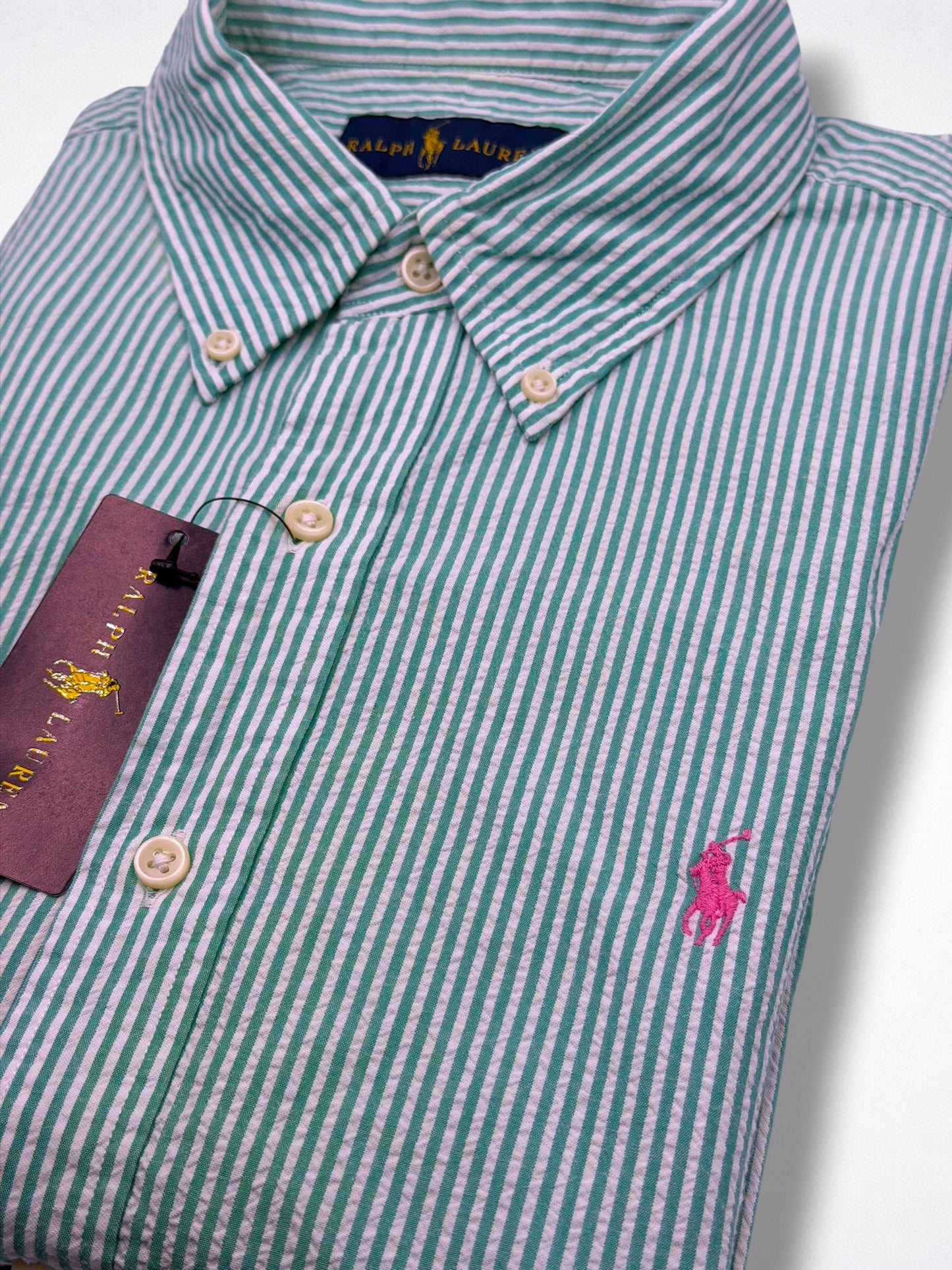 Camisa Polo Ralph Lauren Classic Fit Manga Corta Talla L