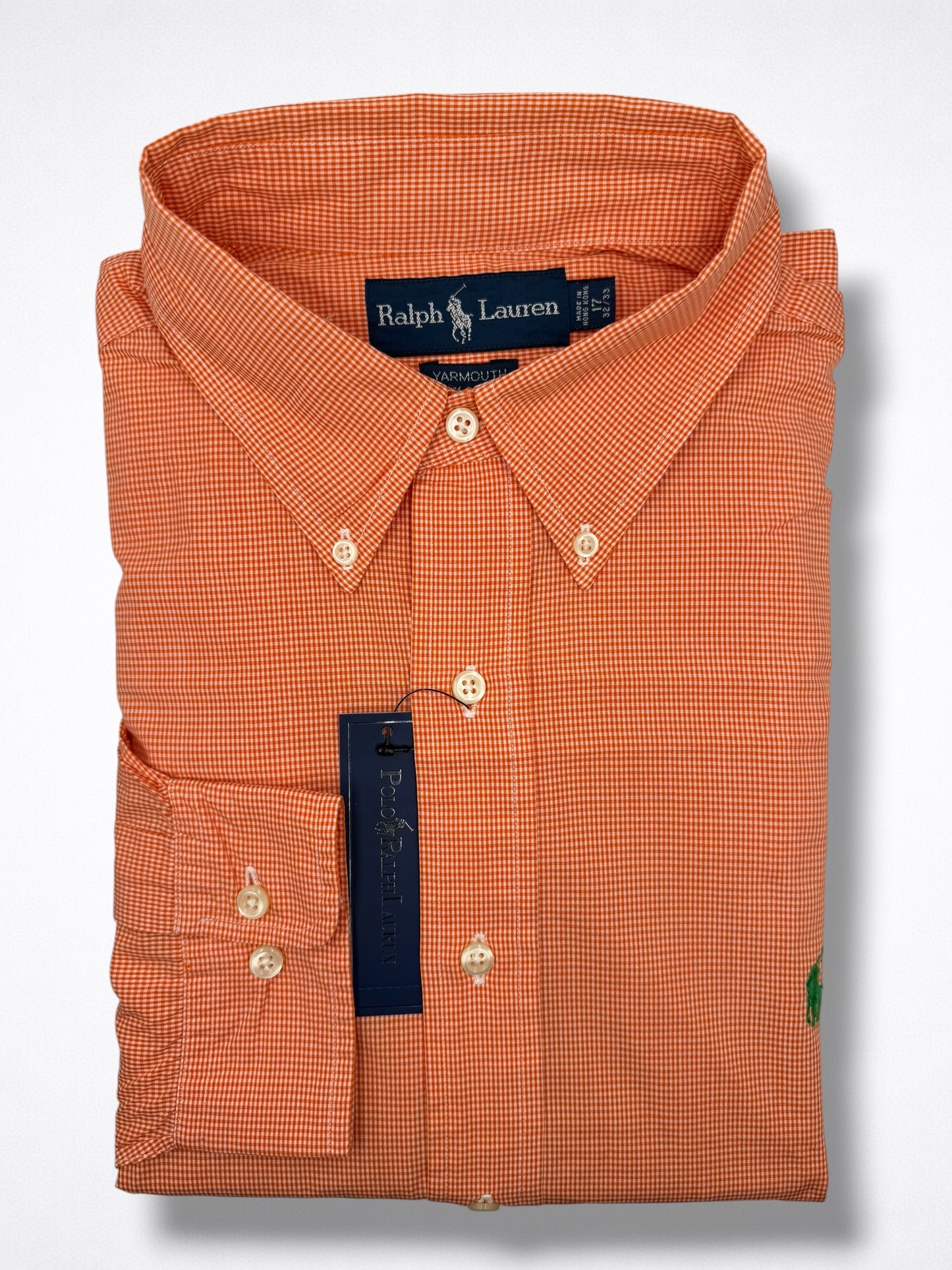 Camisa Polo Ralph Lauren Custom Fit Manga Larga Talla XXL