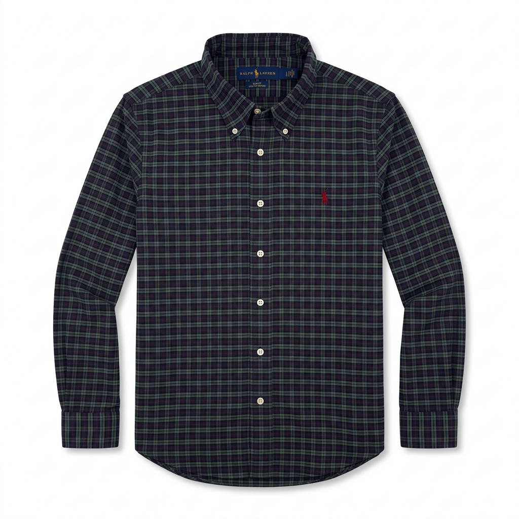 Camisa Polo Ralph Lauren Classic Fit manga larga talla L slim fit, modelo reducido, sirve para talla M