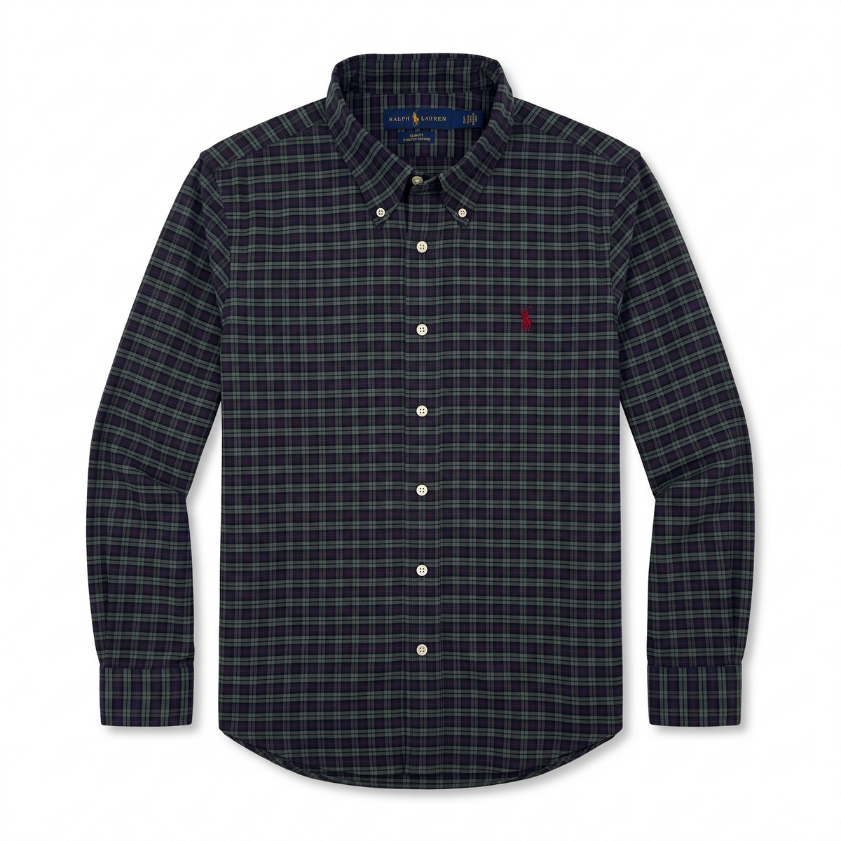 Camisa Polo Ralph Lauren Classic Fit manga larga talla L slim fit, modelo reducido, sirve para talla M