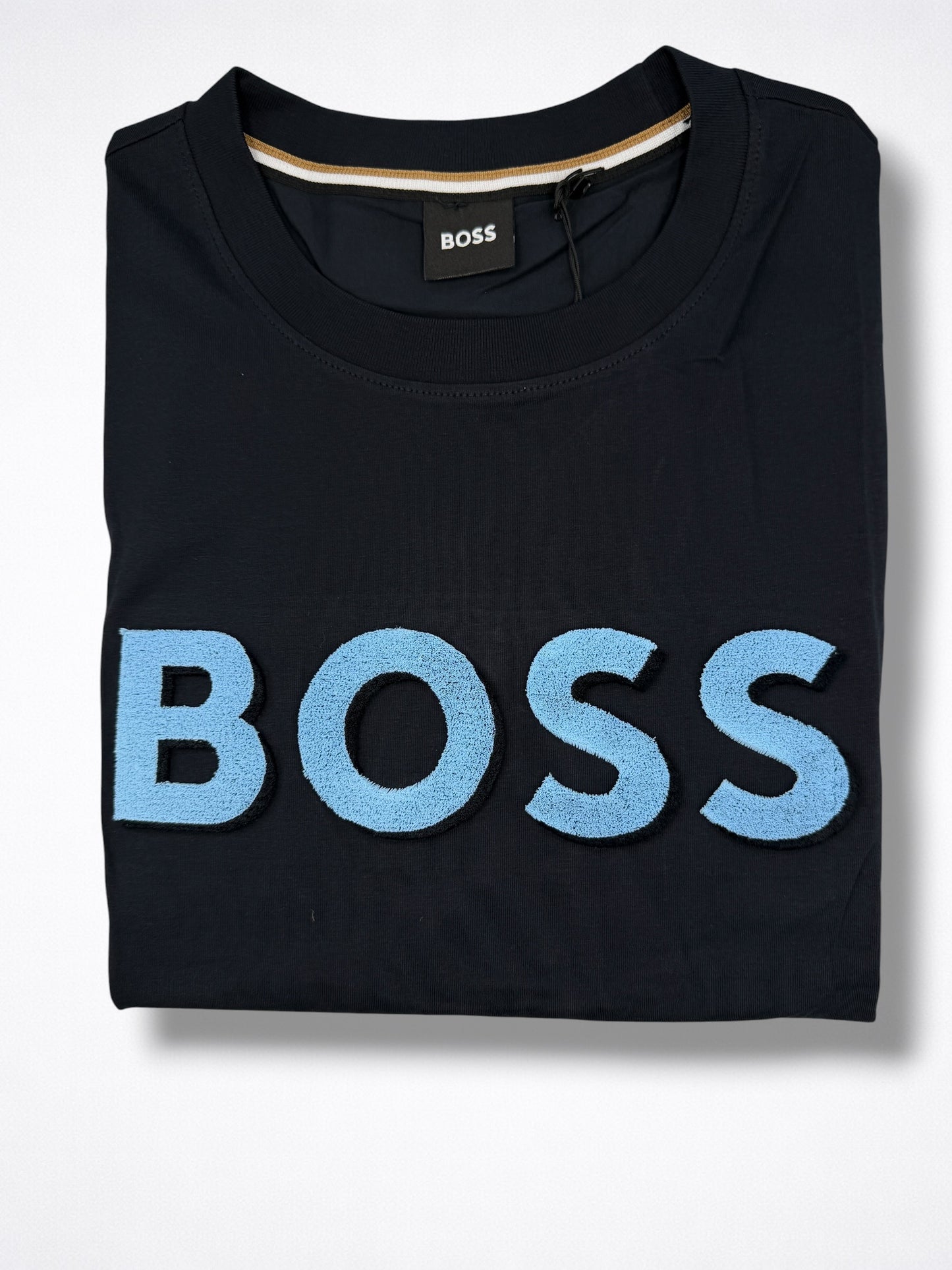 Playera Boss Classic Fit Cuello Redondo Talla L