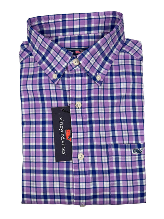 Camisa Vineyard Vines Classic Fit Manga Larga Talla S