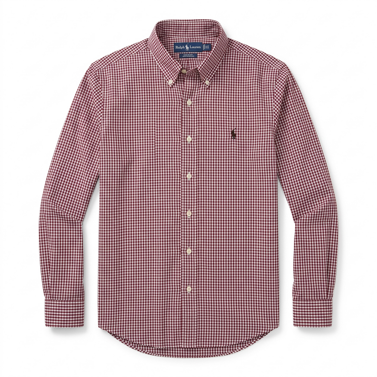Camisa Polo Ralph Lauren Classic Fit manga larga talla XL