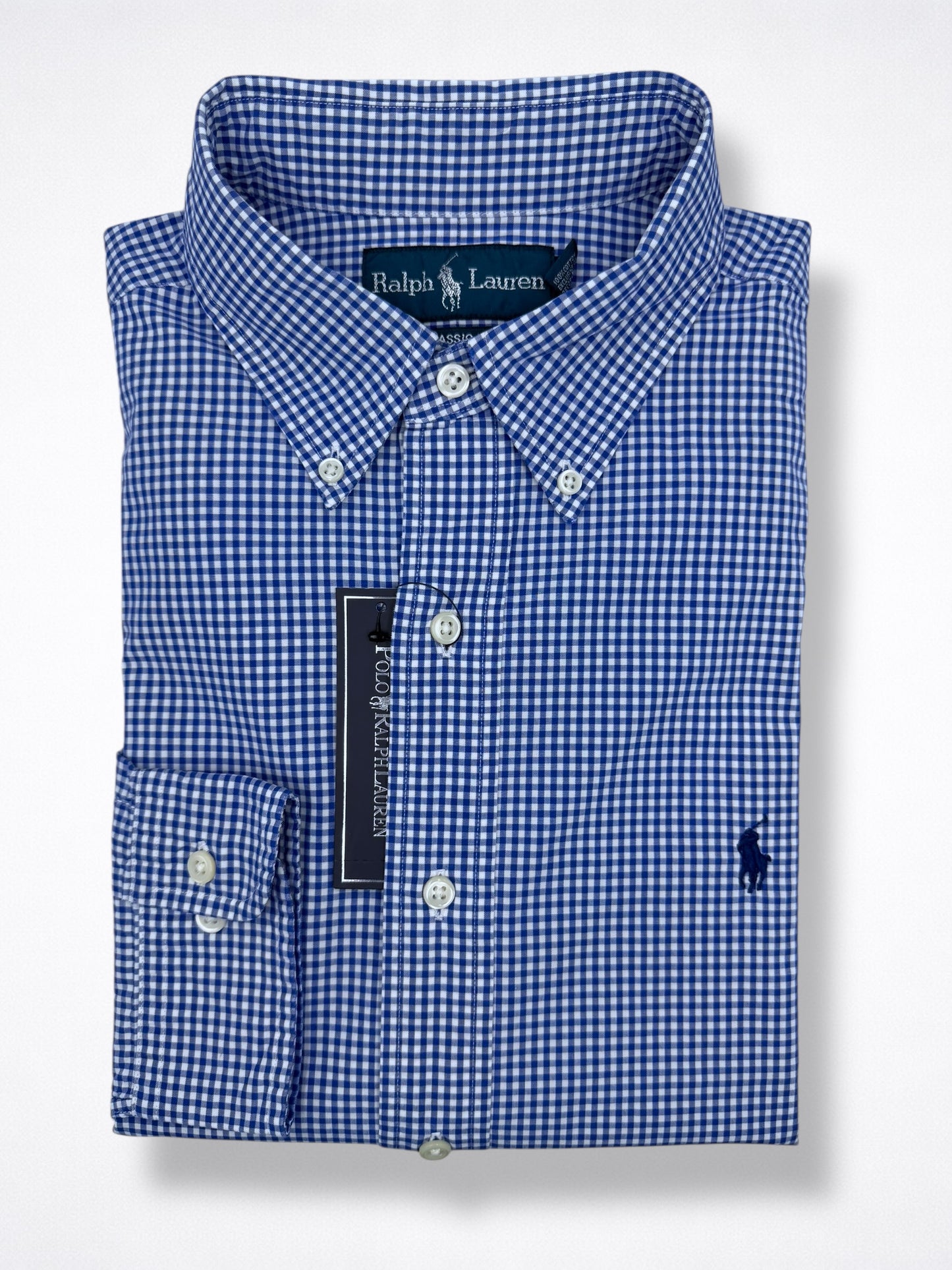 Camisa Polo Ralph Lauren Classic Fit Manga Larga Talla M
