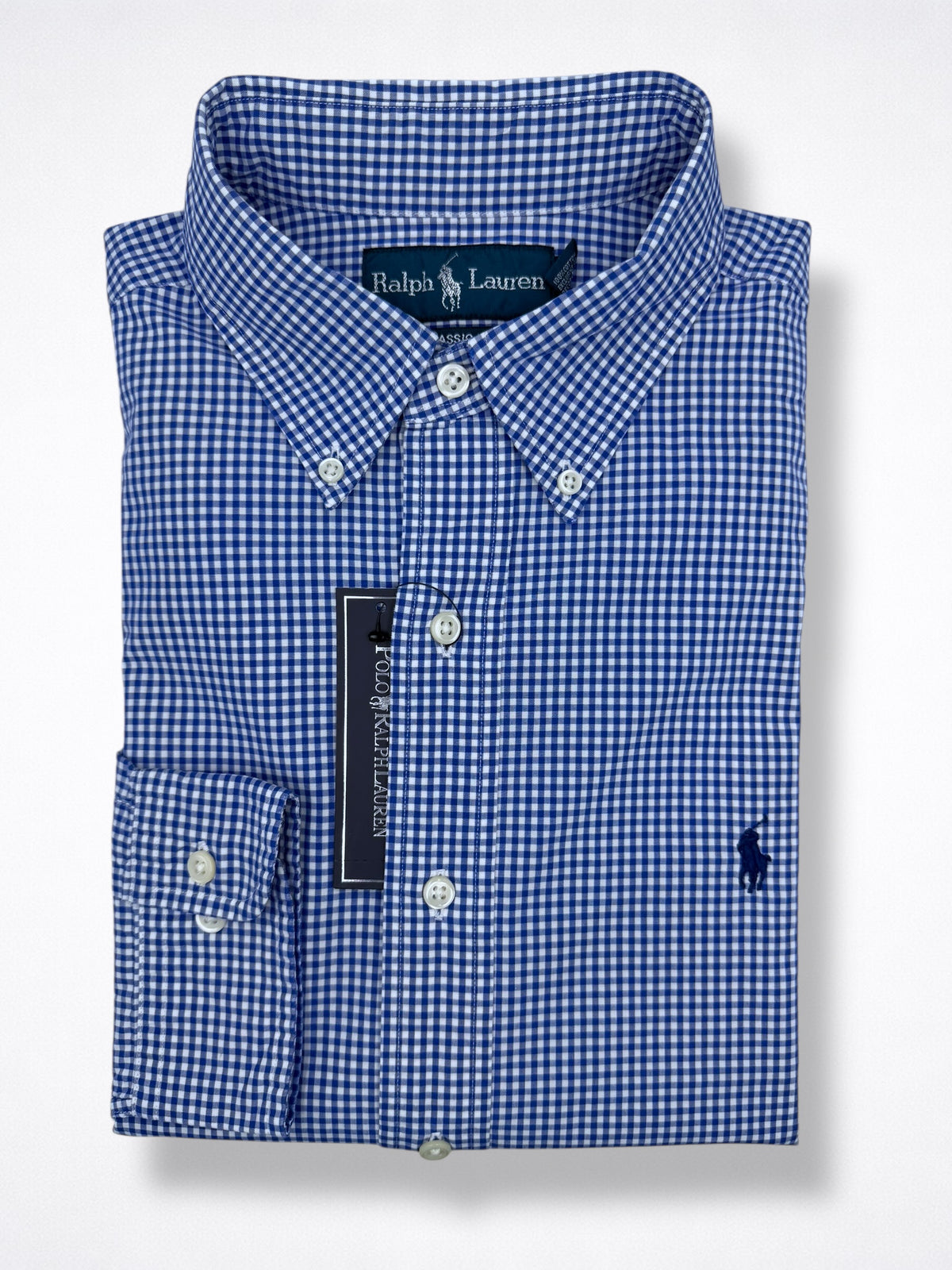 Camisa Polo Ralph Lauren Classic Fit Manga Larga Talla M