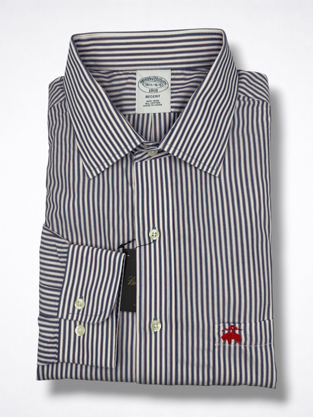 Camisa Brooks Brothers Classic Fit manga larga talla L