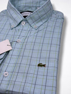 Camisa Lacoste Classic Fit Manga Larga Talla L