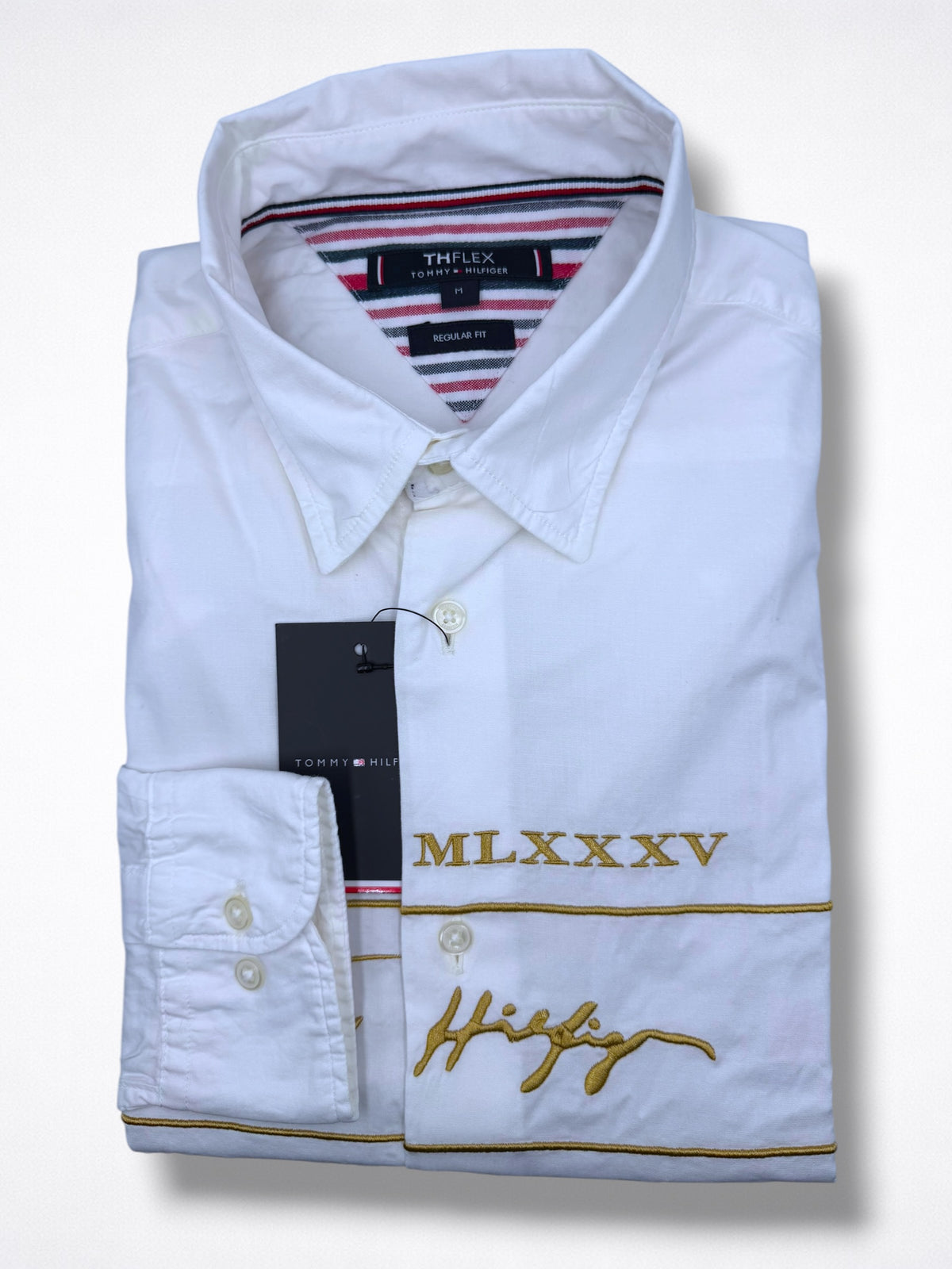 Camisa Tommy Hilfiger Classic Fit Manga Larga Talla M