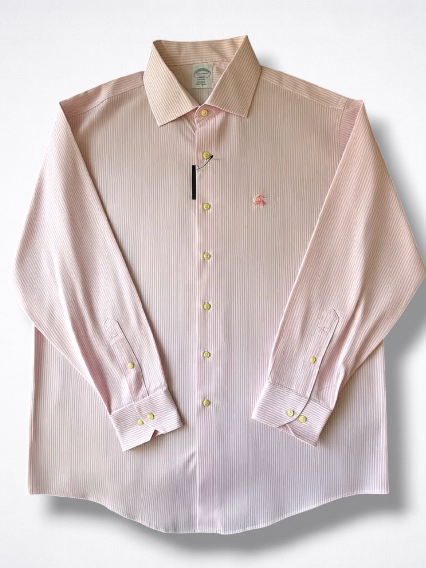 Camisa Brooks Brothers Classic Fit 17 1/2 Manga Larga 34/35  Talla XL