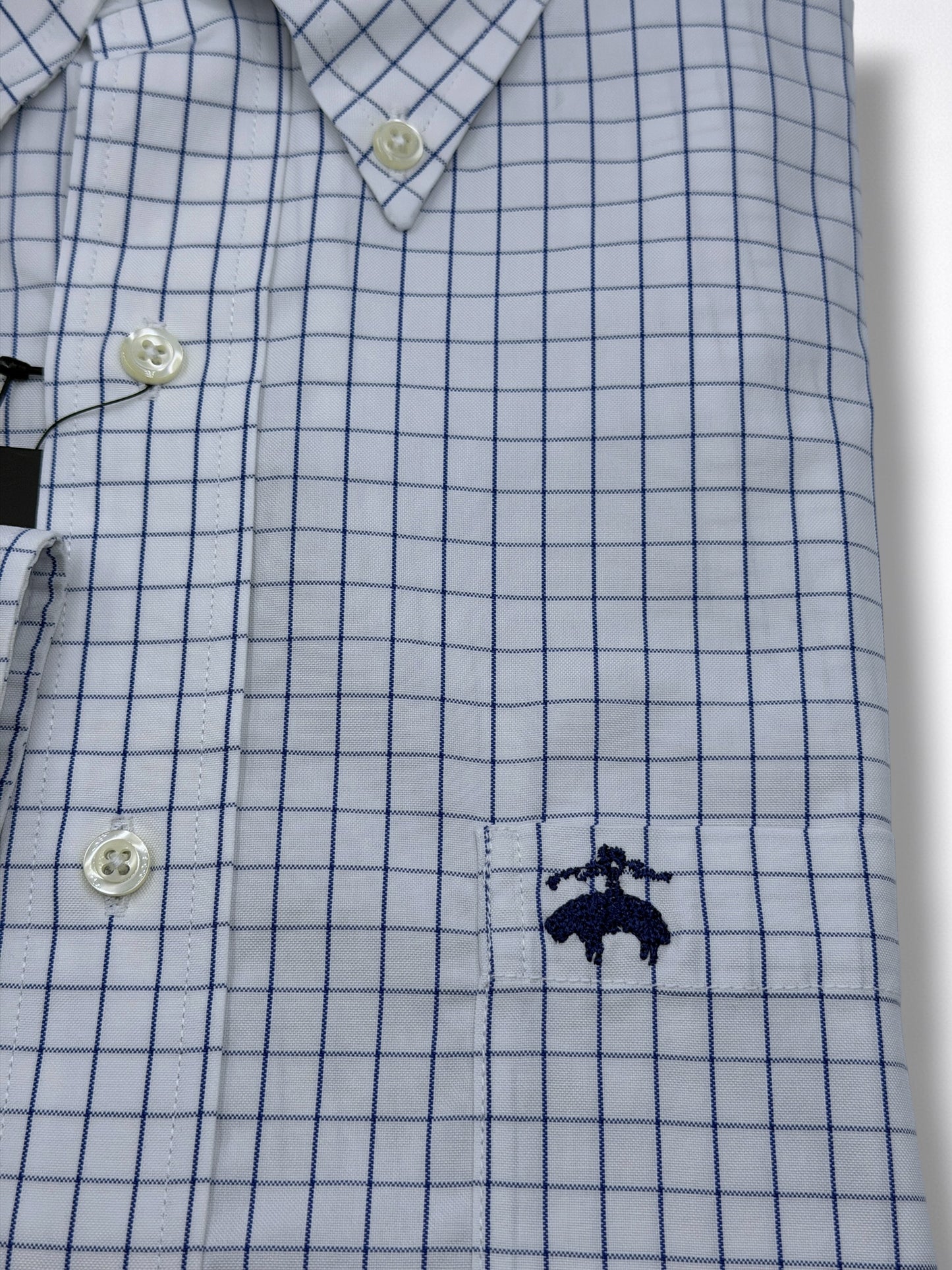 Camisa Brooks Brothers Classic Fit Manga Larga Talla L