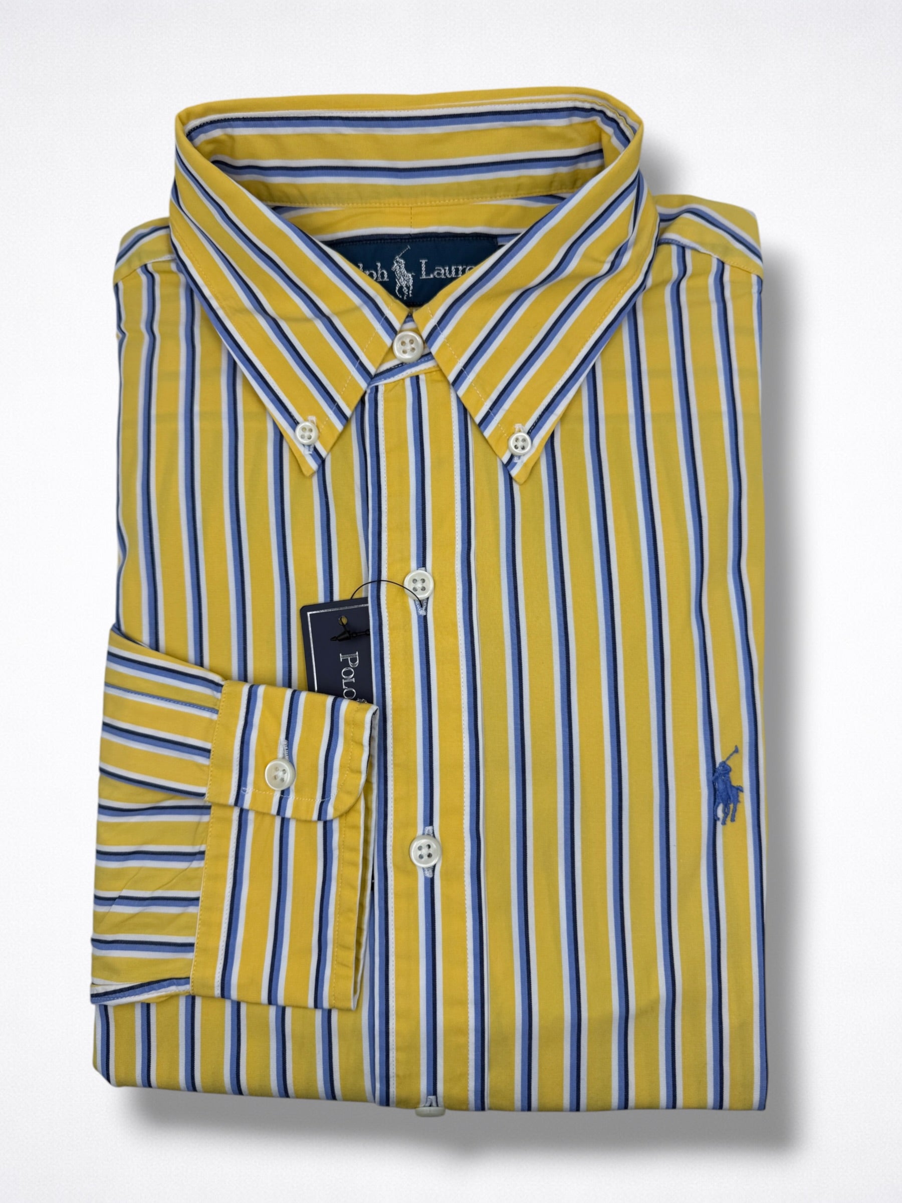 Camisa Polo Ralph Lauren Classic Fit manga larga talla S