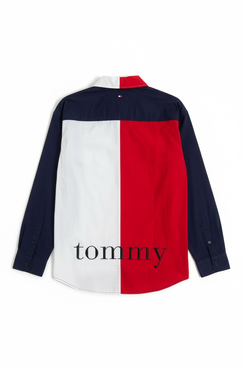 Camisa Tommy Hilfiger Classic Fit Manga Larga Talla L
