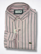 Camisa Lacoste Slim Fit Manga Larga Talla M