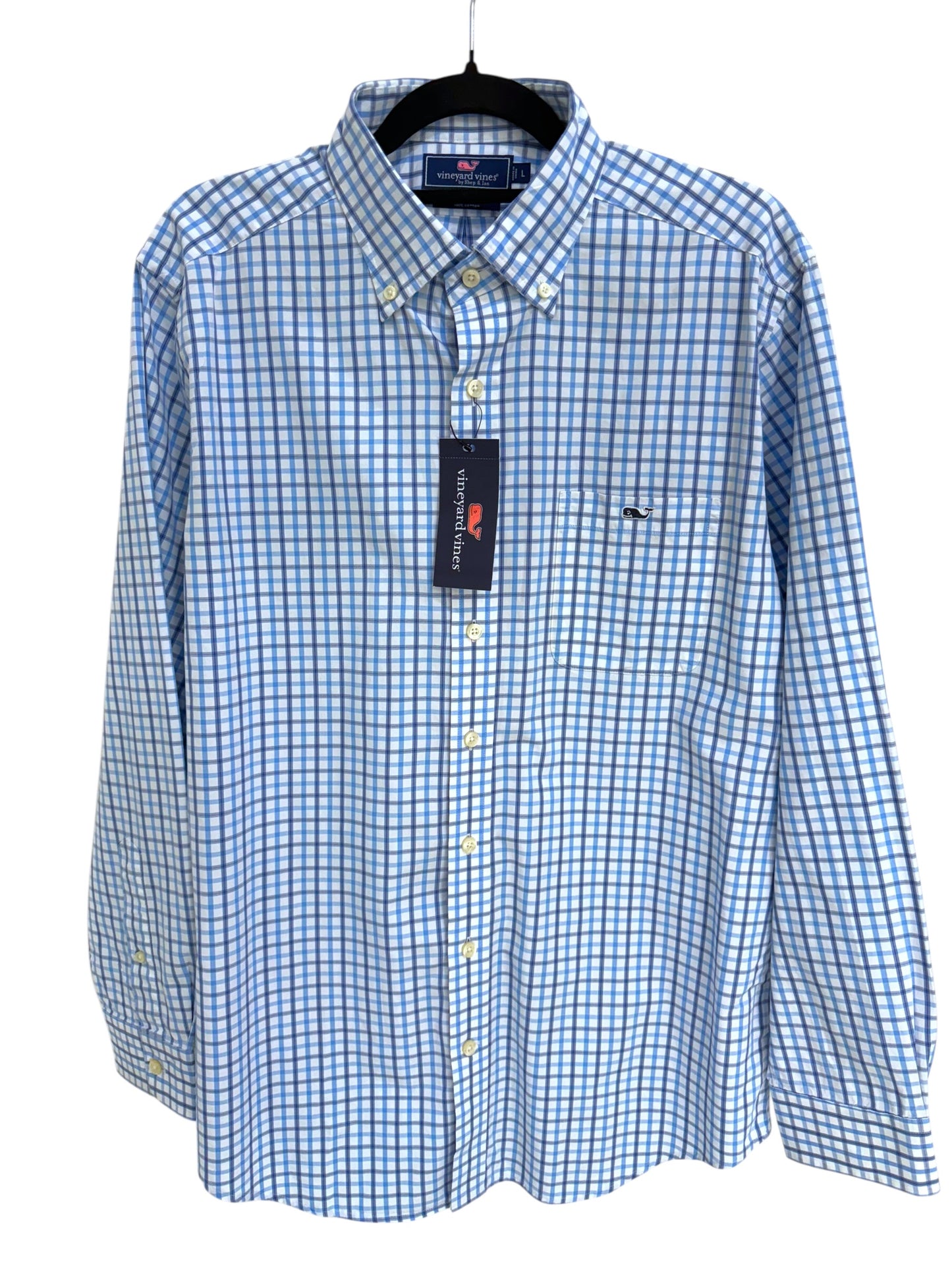 Camisa Vineyard Vines Classic Fit Manga Larga Talla L