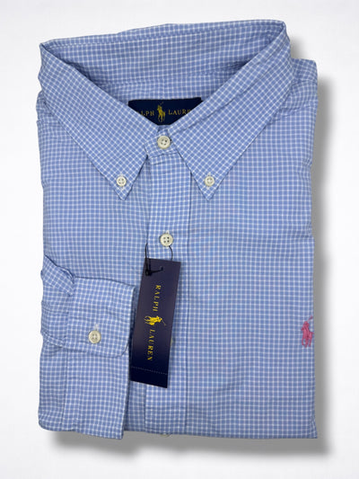Camisa Polo Ralph Lauren Classic Fit Manga Larga Talla XXL