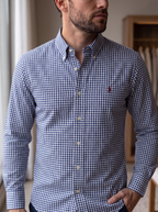 Camisa Polo Ralph Lauren Classic Fit manga larga talla L
