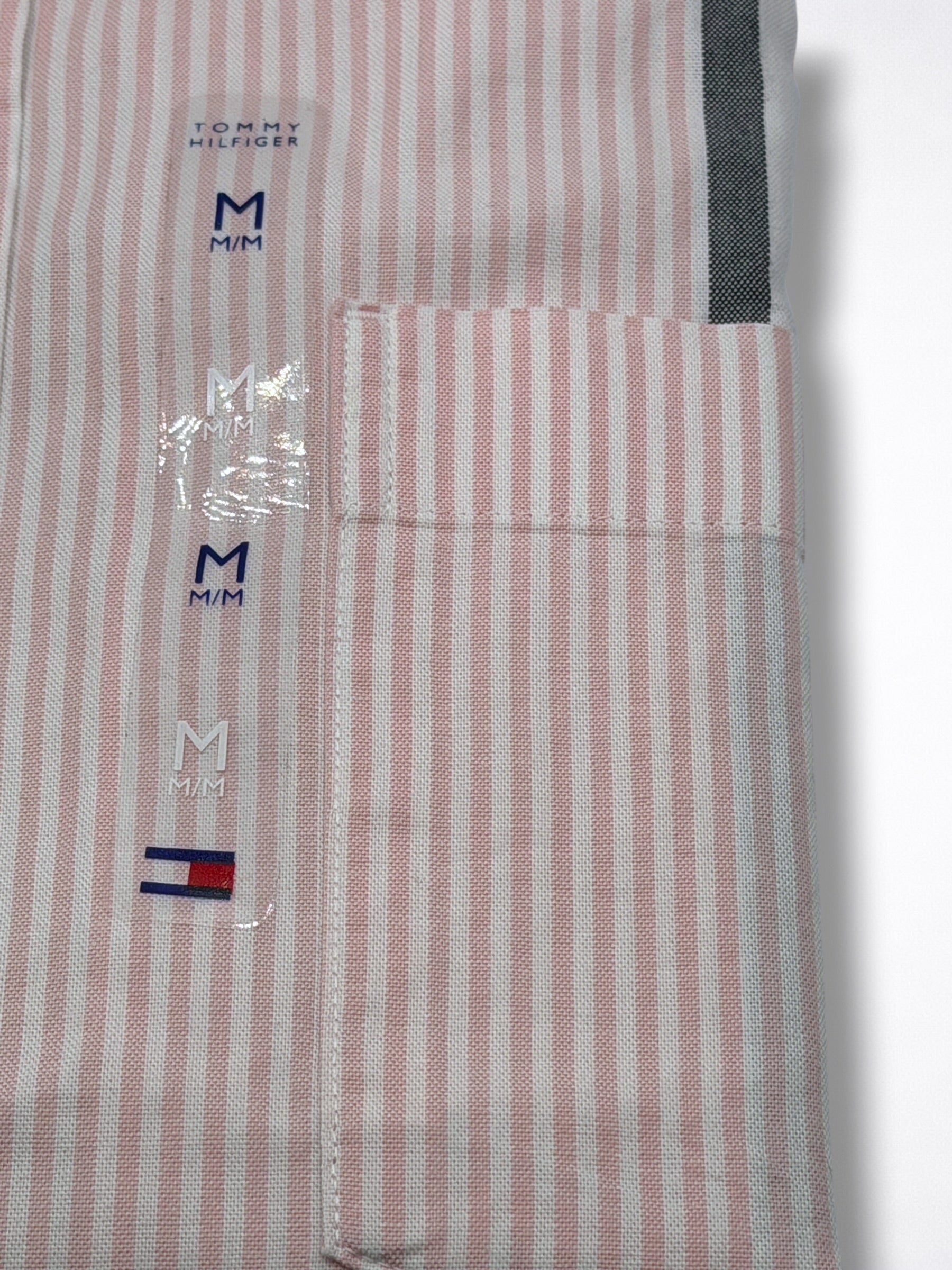 Camisa Tommy Hilfiger Classic Fit manga larga talla M