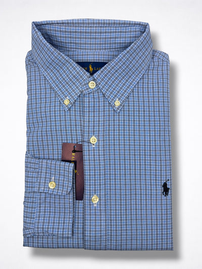Camisa Polo Ralph Lauren Classic Fit Manga Larga Talla L