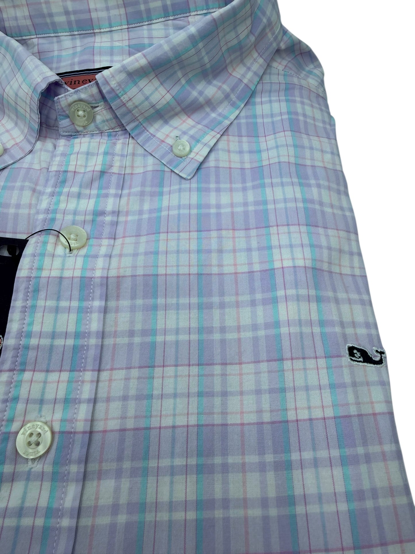Camisa Vineyard Vines Classic Fit Manga Larga Talla L
