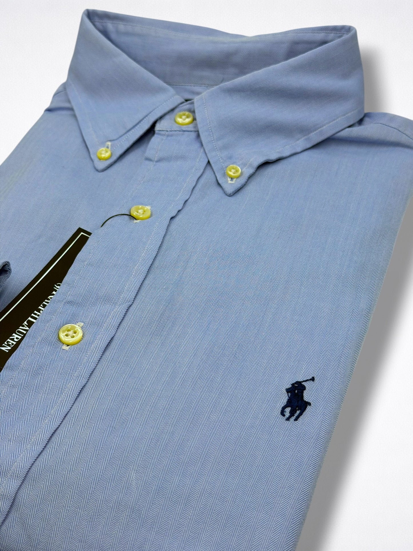 Camisa Polo Ralph Lauren Classic Fit Manga Larga Talla L