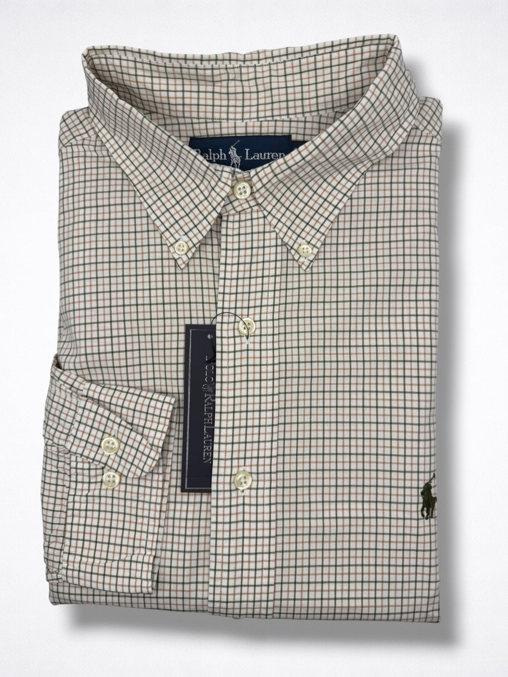 Camisa Polo Ralph Lauren Classic Fit manga larga talla XL