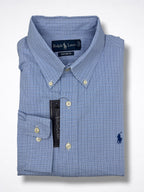 Camisa Polo Ralph Lauren Custom Fit manga larga talla L