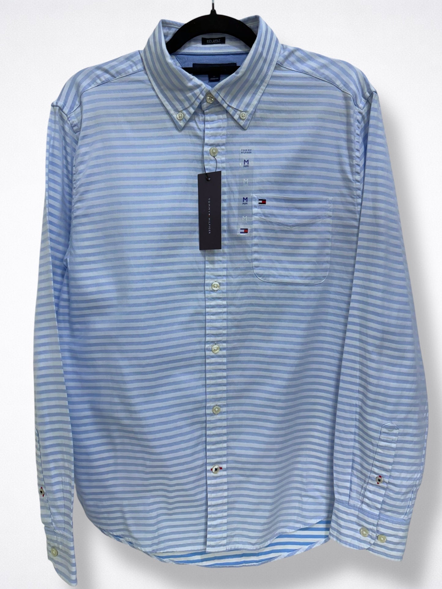 Camisa Tommy Hilfiger Classic Fit Manga Larga Talla M