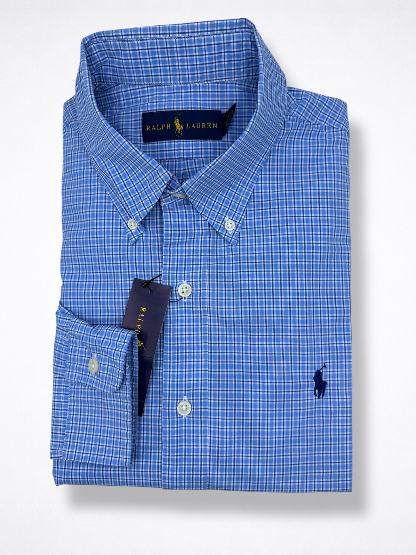 Camisa Polo Ralph Lauren Classic Fit Manga Larga Talla M