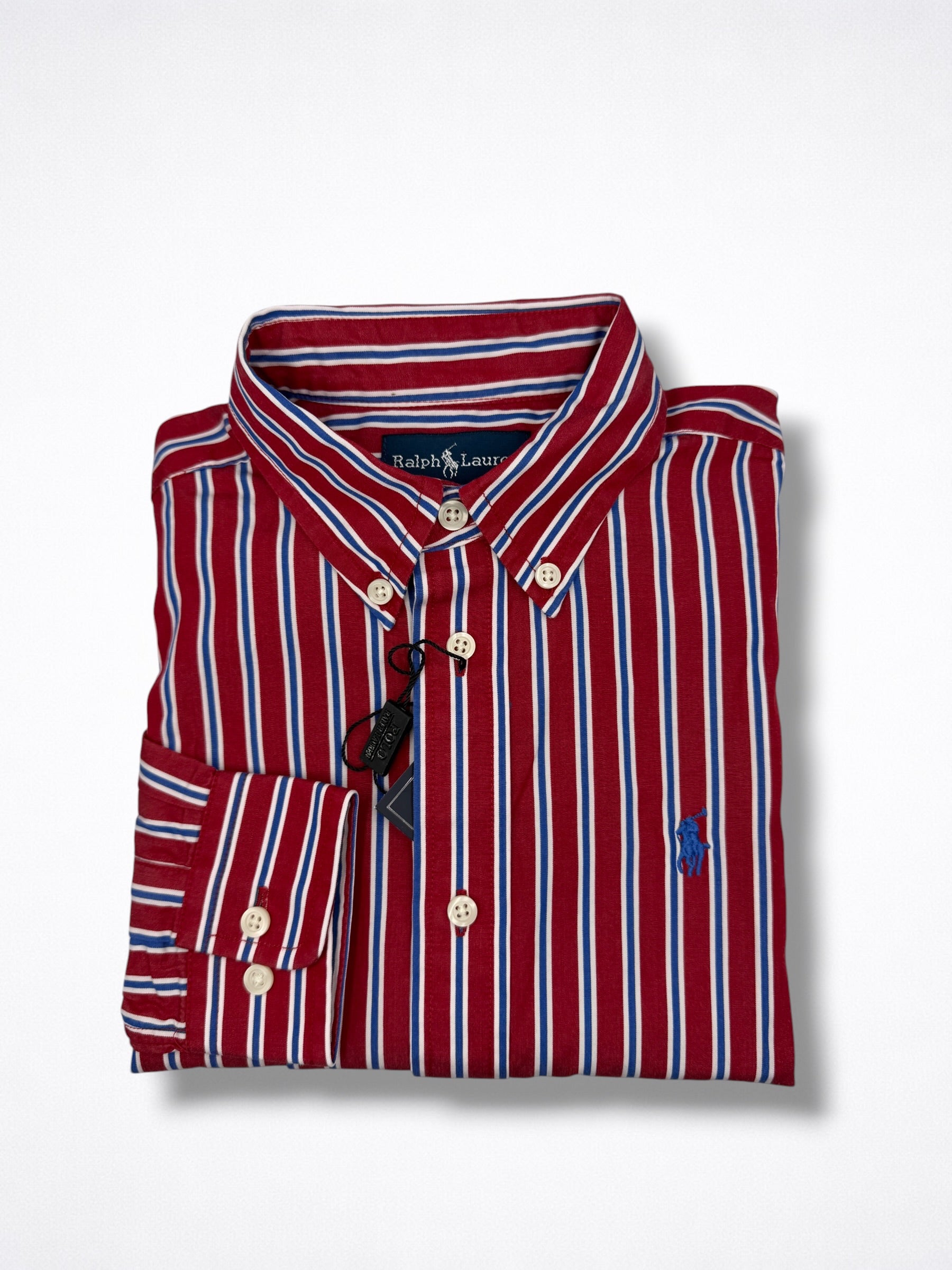 Camisa Polo Ralph Lauren Classic Fit manga larga talla 7 niño