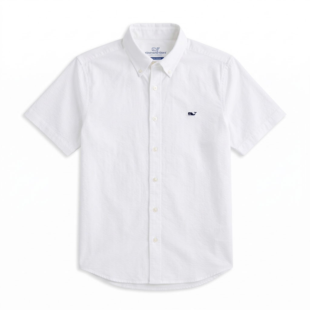 Camisa Vineyard Vines Classic Fit manga corta talla XL