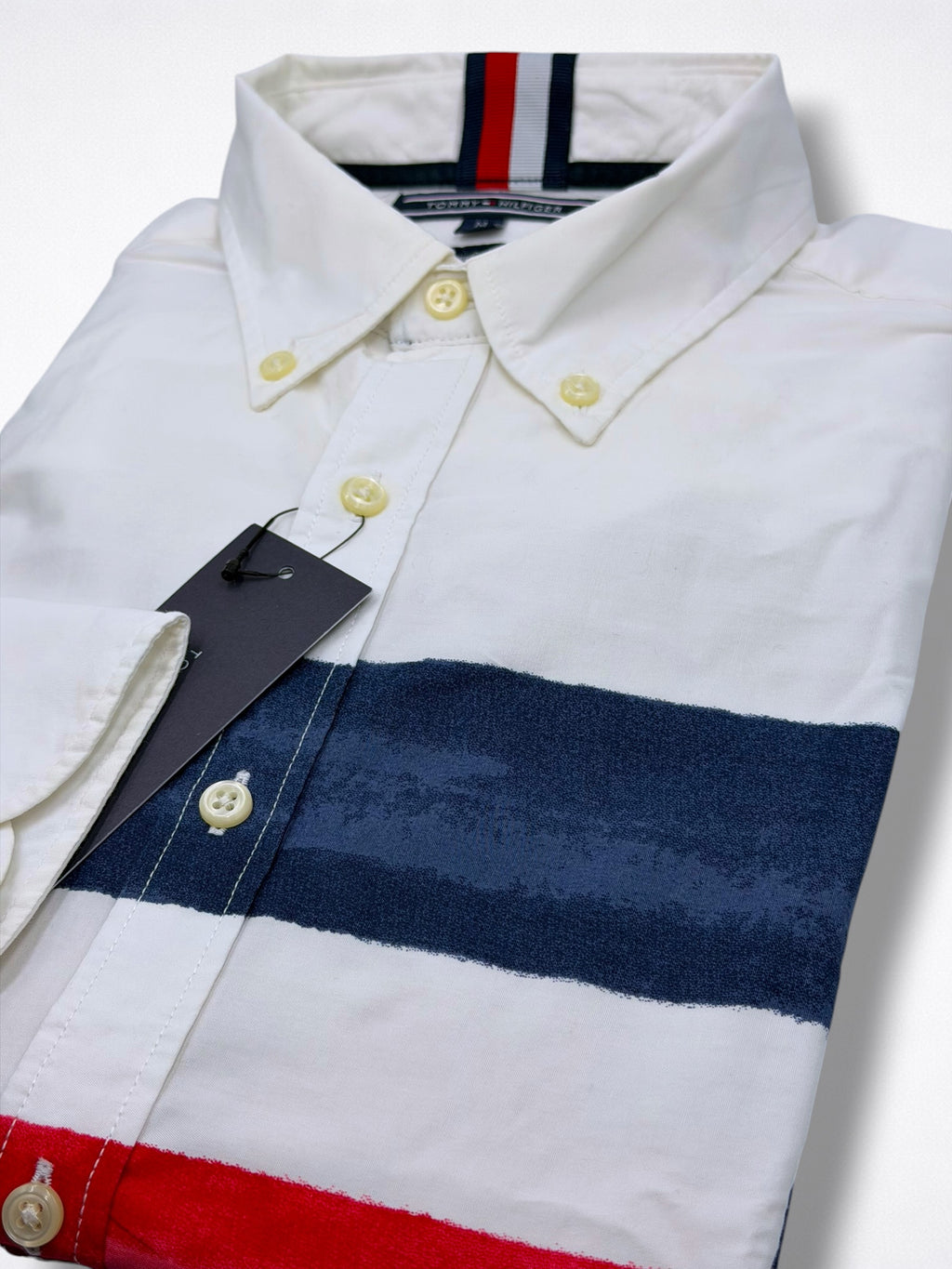 Camisa Tommy Hilfiger Classic Fit Manga Larga Talla M