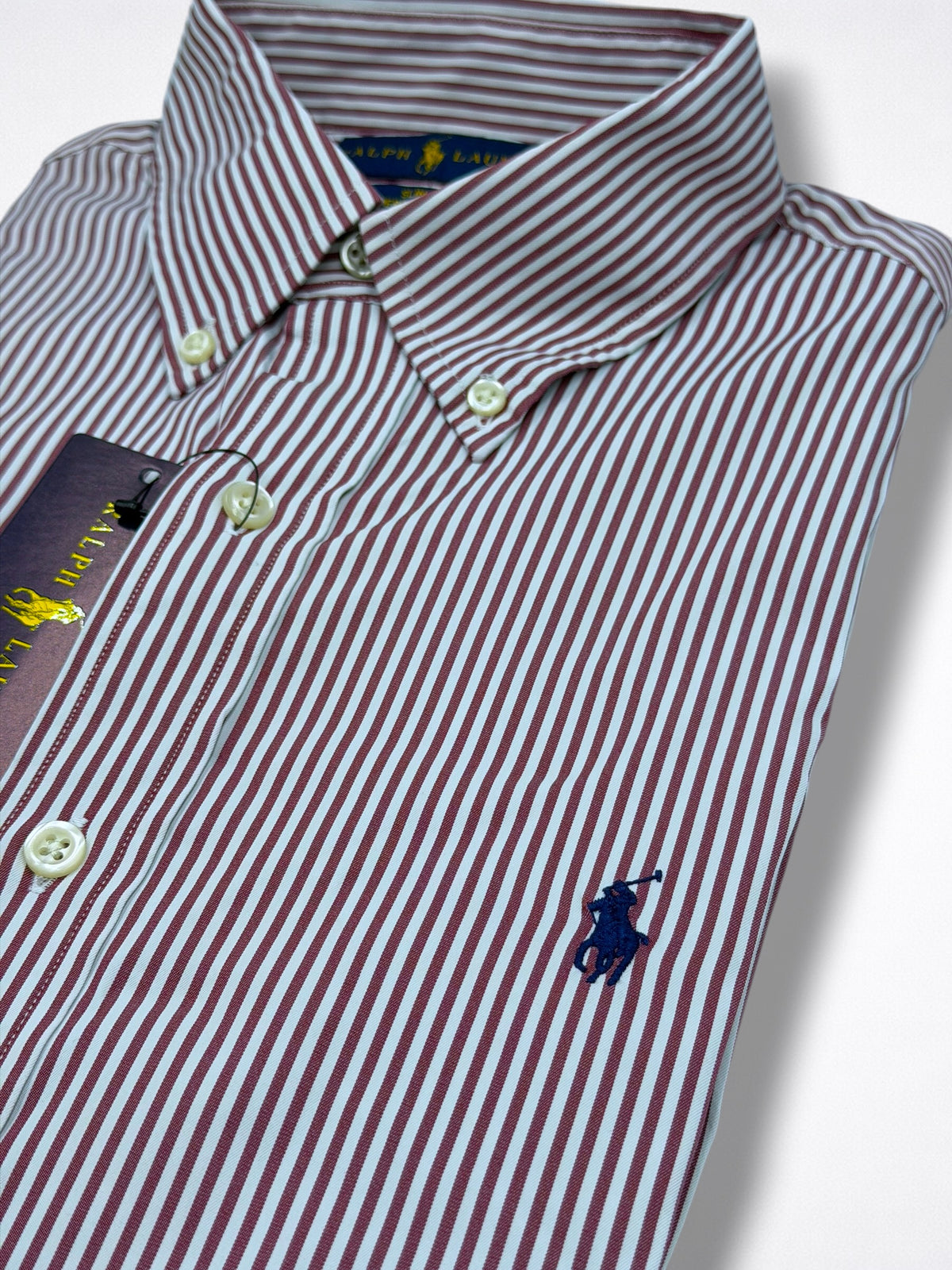Camisa Polo Ralph Lauren Classic Fit Manga Larga Talla S