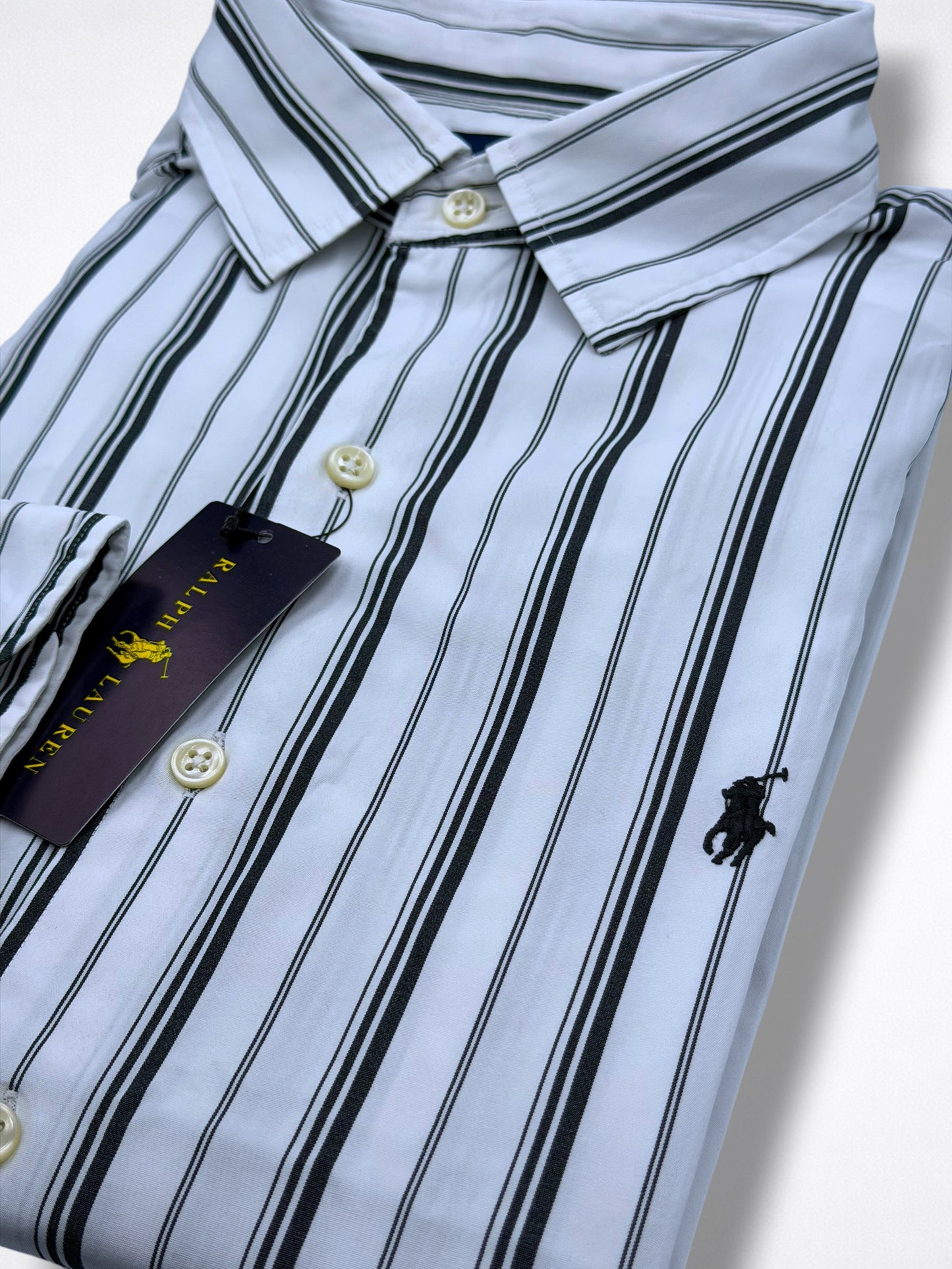 Camisa Polo Ralph Lauren Classic Fit Manga Larga Talla M