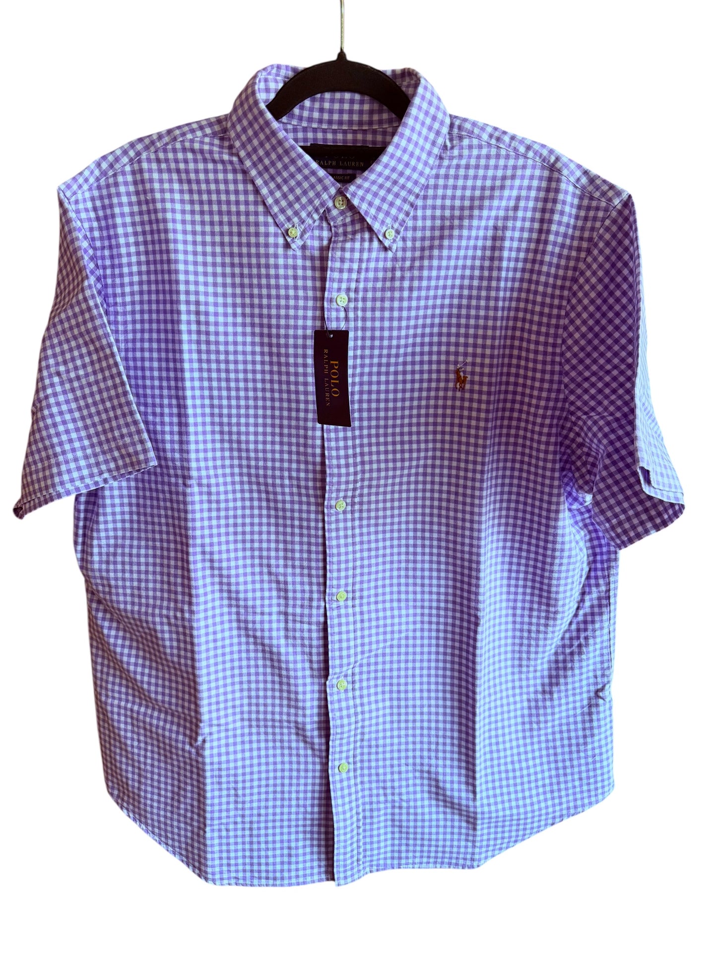 Camisa Polo Ralph Lauren Classic Fit Manga Corta Talla XL
