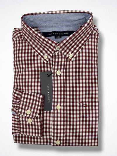 Camisa Tommy Hilfiger Classic Fit Manga Larga Talla M