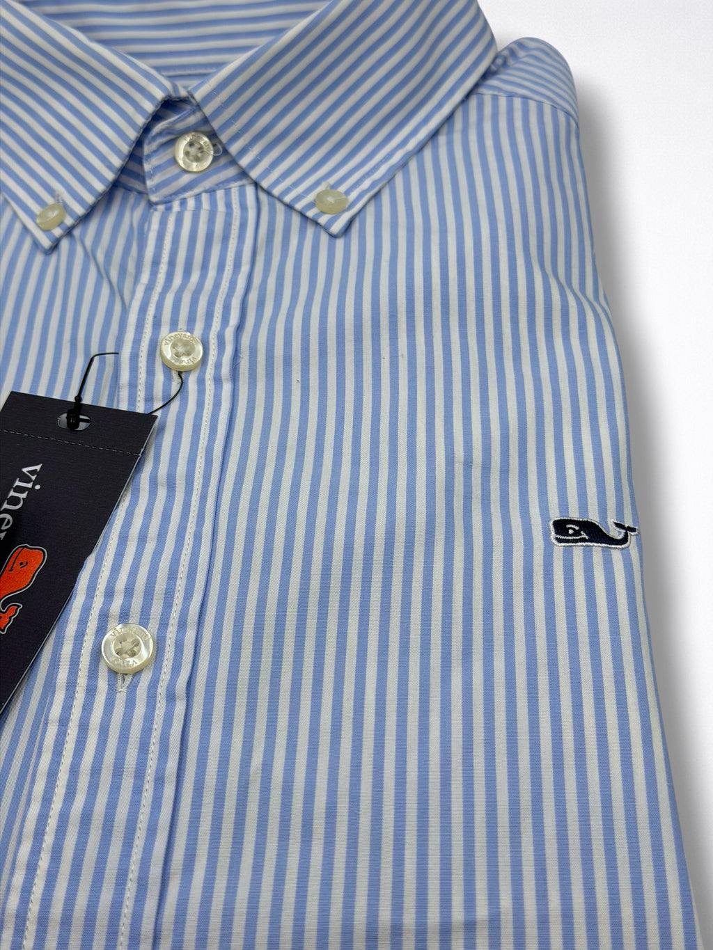 Camisa Vineyard Vines Classic Fit Manga Larga Talla M