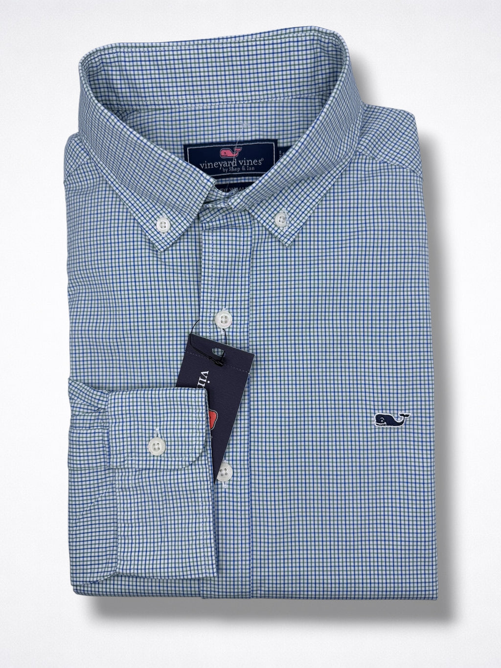 Camisa Vineyard Vines Classic Fit Manga Larga Talla S