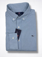 Camisa Vineyard Vines Classic Fit Manga Larga Talla S