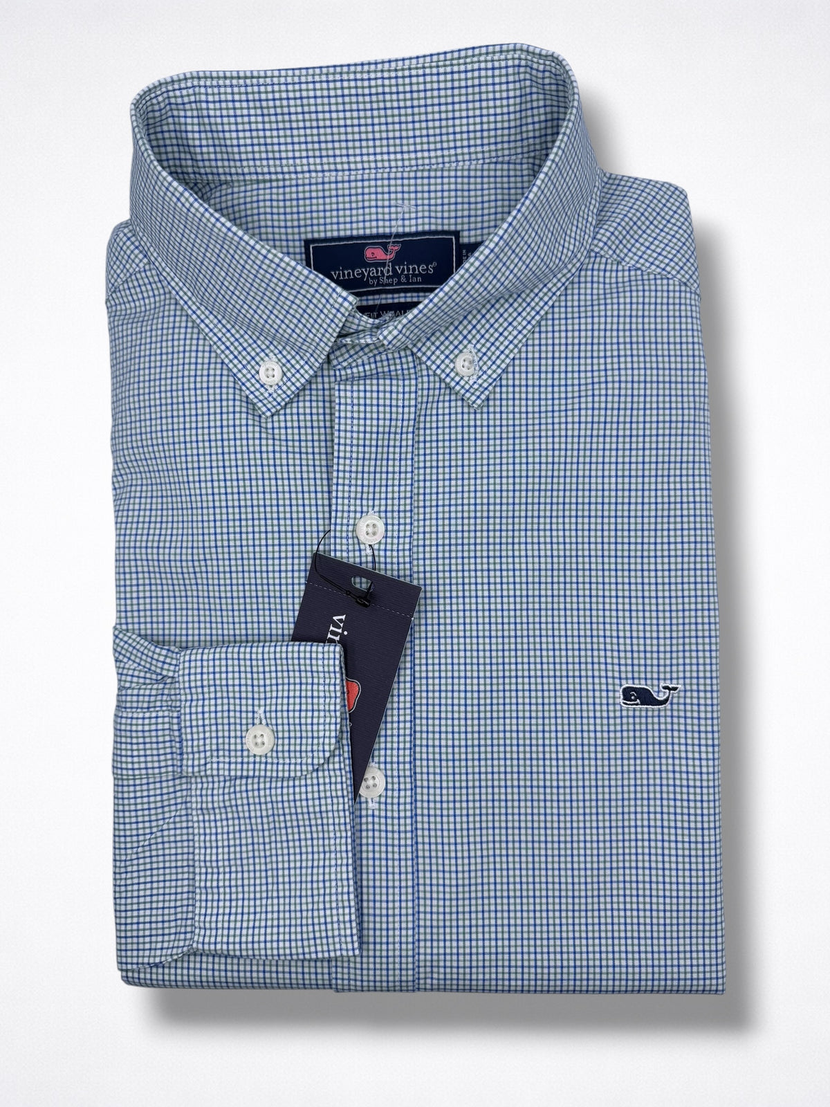 Camisa Vineyard Vines Classic Fit Manga Larga Talla S